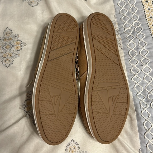 NWOT Leopard Sperry Boat Shoes - Picture 4 of 4